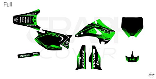 Kit de decoración para moto Cross Kawasaki KX 250 Ultron Verde 2003 a 2008