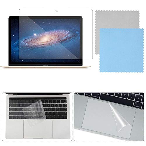 Kit de protección Completa Compatible con MacBook Pro de 13 '' con Barra táctil, Funda para Teclado SourceTon, Protector de Pantalla, con paños de Limpieza gratuitos (Solo Modelo A1706)