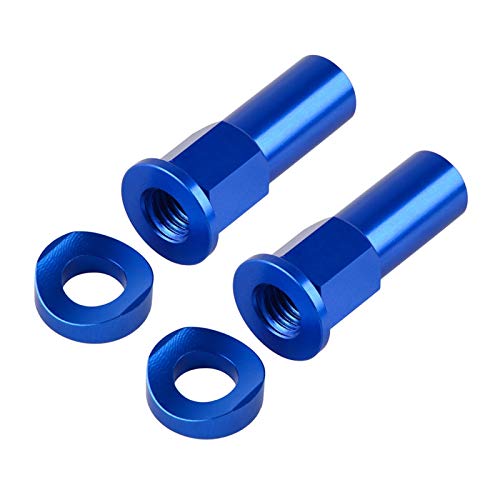 LiMePng New Motocross Rim Lock Nut Spacer Kit para Todas Las Bicicletas Que utilizaron Las cerraduras de Llantas estándar con un Perno de 8 mm x 1.25 mm LiMePng (Color : Blue)
