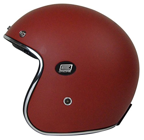 Origine Helmets 202587027100106 Sirio Solid Matt Flat - Casco jet de fibra de carbono, rojo, XL