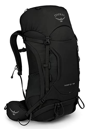 Osprey Kestrel 48 Men's Hiking Pack - Black (M/L)