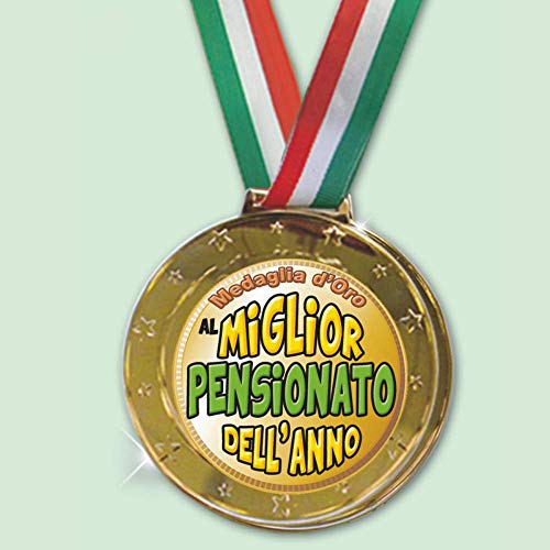 Partycolarità Medalla olímpica de pensionista – Medalla de oro al mejor jubilado del año 8 cm