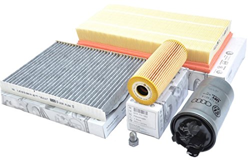 Recambios Originales VW Conjunto filtros kit servicio motores Diesel 1.9 TDI (Golf 4, Bora, Audi A3 8L)