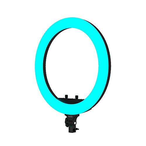 Selfie anillo de luz regulable 19 pulgadas de colores RGB Luz del anillo micro del vídeo de la película de disparo de relleno Cambio de color del LED en vivo Kit de iluminación LED con soporte Mini cá
