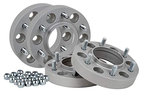 Separadores de ruedas de aluminio, 4 unidades (30 mm por disco, 60 mm por eje), incluye certificado TÜV