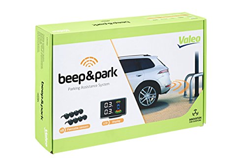VALEO 632202 Kit Beep&Park 2018 (8 Sensores), Negro