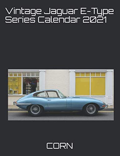 Vintage Jaguar E-Type Series Calendar 2021