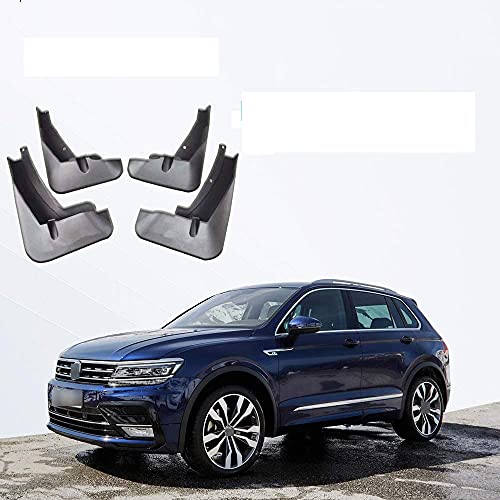 4 Piezas Aleta De Barro del Coche,Aletas Guardia Flap Auto Proteccion Styling Accessories,para VW Tiguan/Tiguan L 2017 2018