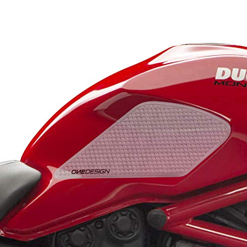 Adhesivo protector lateral depósito para Ducati Monster 797/821/1200_HDR280 (transparente)