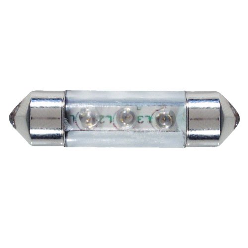 Alpin 81282 LED Sofitte, 36 mm 3 LED, 2 unidades, color blanco