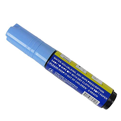 DisplayMatic Rotulador Grueso para Pizarra LED Color Azul