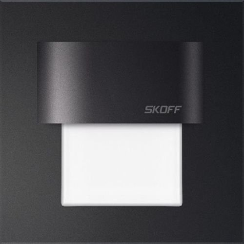 Escaleras lámpara LED directamente en la superficie Negro IP20 15LM Blanco Frío – 6000 K Tango Mini Stick ml de TMS de D de W SKOFF