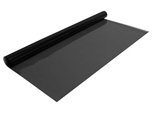 Formula Película Jumbo para Ventana 505556, Paquete de 76 x 300 cm, Color Negro Profundo