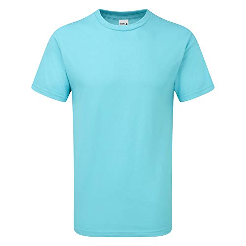 Gildan Camiseta Resistente Modelo Hammer para Hombre (Extra Grande (XL)/Azul Laguna)