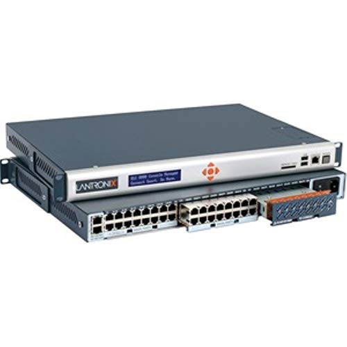 Lantronix SLC 8000 RJ-45 - Consola de servidores (Telnet, SSH, SNMP, Radius, TACACS+, 802.1x Radius,SSH,SSH-2,SSL/TLS, RJ-45, Linux Incorporado, 438 x 305 x 44 mm)