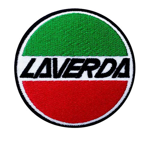 LAVERDA Sports Motorcycles Cafe Racer parche patch bordado con logotipo para planchar de hierro en apliques de recuerdo de accesorios