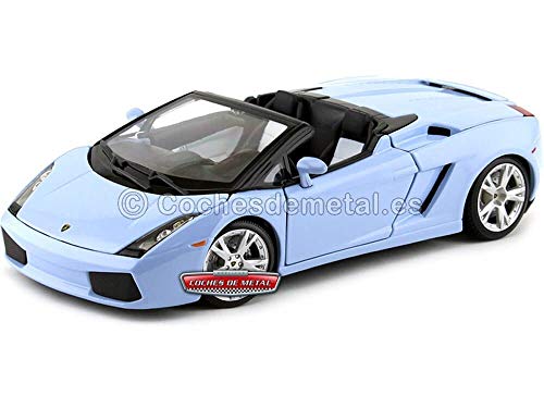 Maisto 2000 Lamborghini Gallardo Spyder Azul Cielo 1:18 31136