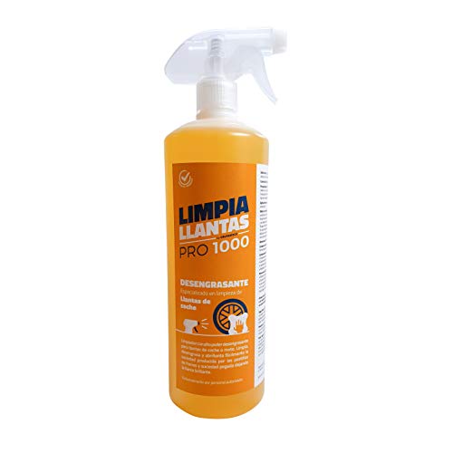 PRO 1000 1L | Limpiador de Llantas | Apto para Limpieza de carrocería | No Contiene ácidos