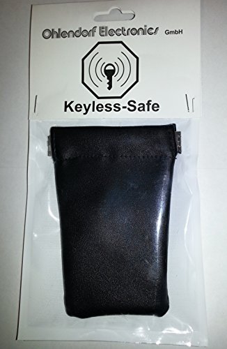Radio (RFID/NFC)/Keyless auto estuche llavero (Blocking móvil). Keyless – Fuerte para llave de coche con el sistema Keyless – Go Proteger Contra Robo De Auto por radio y los Ataques Hacker.