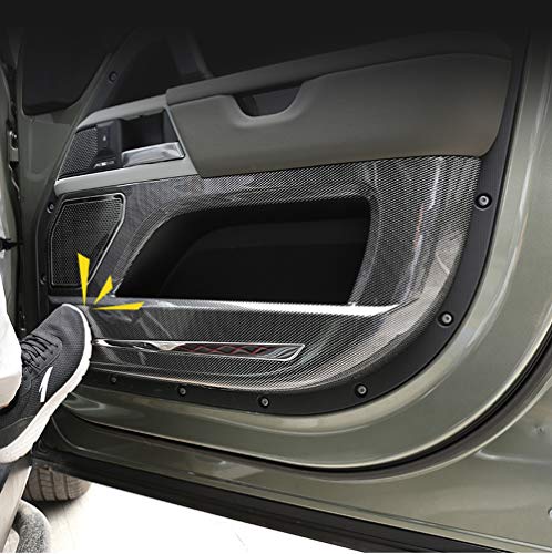 SHIFENG Para Land Rover Defender 110 2020 2021 ABS puerta de coche proteger placa accesorios paquete de 4