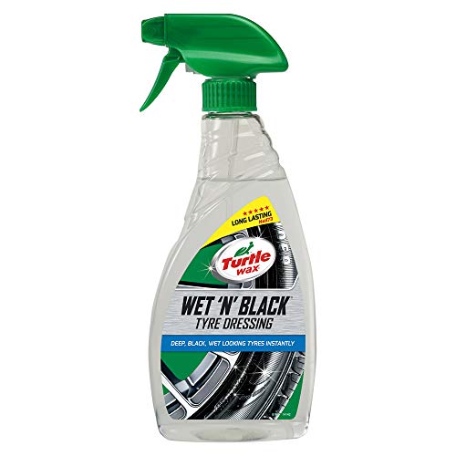 Turtle Wax 51801 Wet N Black Limpieza Y Brillo De Los Neumáticos para Un Aspecto Mojado 500Ml