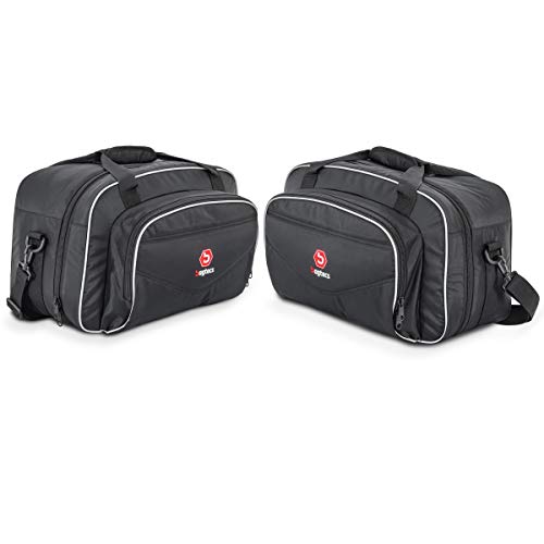 2X Bolsa Interior Maleta para Kawasaki GTR 1400 / Ninja 650 T502