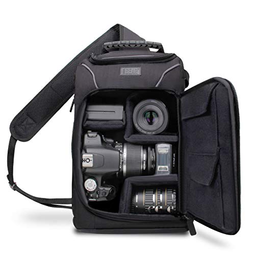 Accessory Power USA GEAR S Series S15 - Mochila Cámara Reflex, Funda Bolsa Protectora para Cámaras DSLR como Nikon, Canon y para Accesorios, Cargadores, Tarjetas de Memoria