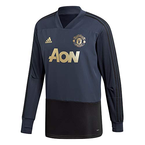 adidas Camiseta de Entrenamiento para Hombre del Manchester United, Hombre, Camiseta de Entrenamiento, CW7576, Azul Marino, XXX-Large