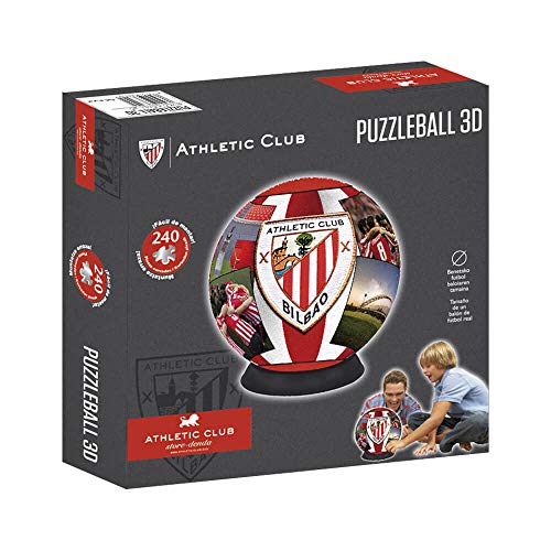 Athletic Club Bilbao Puzzleball Athletic Club (Tamaño Balón) 8,4 (63294), Multicolor, Ninguna (Eleven Force 1)