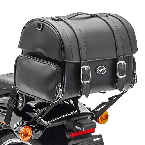 Bolsa Trasera para Motos Custom e Retro Bolsa sissybar/Asiento Craftride FP 32L