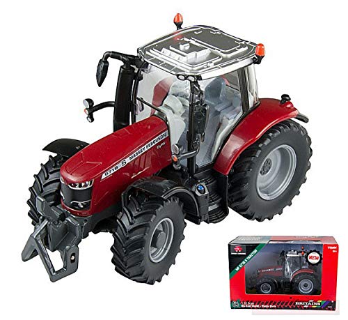 Britains LC43235 Massey Ferguson 6718 S Tractor 1:32 MODELLINO Die Cast Model Compatible con