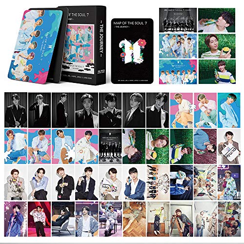 BTS LOMO Cards 54Pcs BTS Map of The Soul 7 Card Nueva tarjeta de álbum BANTAN Boys BTS Postales Mapa 7 Tarjetas fotográficas