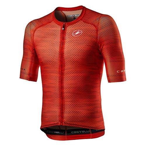 CASTELLI Climber's 3.0 SL JRS Camiseta, Fiery Red, XXL para Hombre