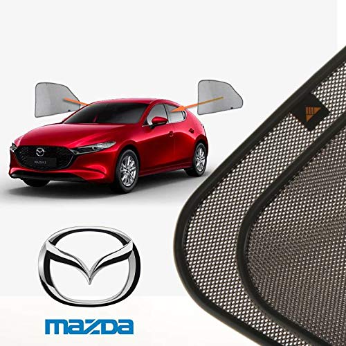Cortinillas Parasoles Coche Laterales Traseras a Medida para Mazda 3 (4) (BР) (2019-presente) Hatchback 5 Puertas