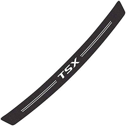 Fibra Carbono Protección para parachoques, para Acura TSX Maletero De Coche Tira De ProteccióN Antirrayas Pegatinas Decorativas Accessories