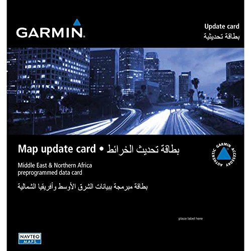 Garmin Oriente Próximo y Norte de África - Mapas para navegadores GPS Garmin (MicroSD/SD)