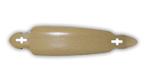 Koston Profi Drop Through - Tabla de longboard (bambú, con cinta de agarre)