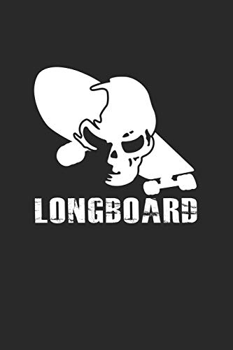 Longboard: 6x9 Longboarding | dotgrid | dot grid paper | notebook | notes