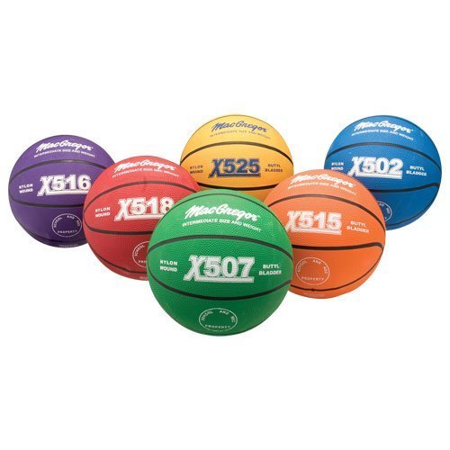 MacGregor Basketballs (Official Size, Yellow) by