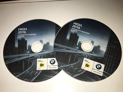 Mapa DVD 2019 para BMW – High System DVD Europe DVD-Navigation BLITZER EDITION, SPEEDCAMS EDITION (DVD 1 + DVD 2 – juego completo)