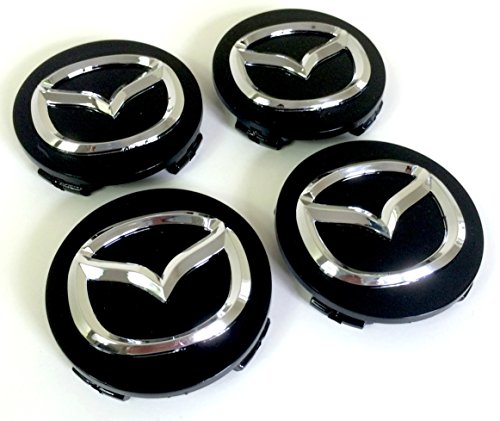 Mazda wheel centre caps set of 4x 56 mm