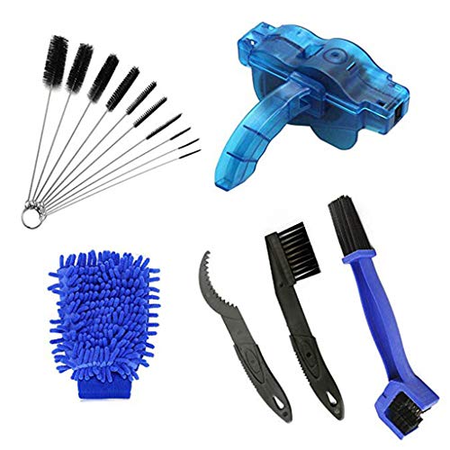 niumanery Multi-Tools Bike Chain Cleaning Brush Kit Bicycle Maintenance Washing Tool