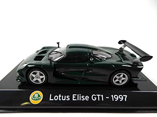OPO 10 - Coche 1/43 Colección Supercars Compatible con Lotus Elise GT1 1997 (S52)