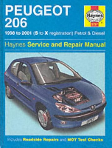 Peugeot 206 Petrol and Diesel Service and Repair Manual: 3757 (Haynes Service and Repair Manuals)