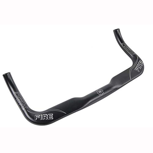 PPLAS Nueva TT Manillar Plegado de Carretera promociones Fija del Engranaje Plano Manillar de Bicicleta de Carretera Manillar Manillar Bicicleta BMX MTB (Color : A)