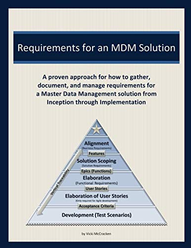 Requirements for an MDM Solution: A proven approach for how to gather, document, and manage requirements for a Master Data Management solution from Inception through Implementation
