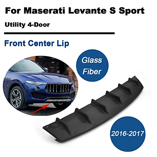 TGFOF Alerón frontal de fibra de vidrio para Maserati Levante S Sport/Base Sport Utility 4 puertas 2016-2017