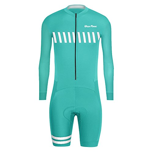 Uglyfrog Ropa Manga Larga Hombre Maillots Ciclismo Skinsuit with Short Legs Triatlón Clothes BYD03