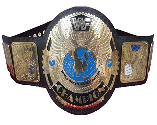 WWF Big Eagle Cinturón de campeonato de lucha libre, réplica de tamaño para adultos