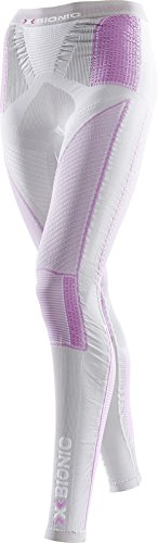 X-Bionic Radiactor Functional Clothing EVO UW - Pantalones unisex, primavera/verano, multicolor (silver/fuchsia), talla XS